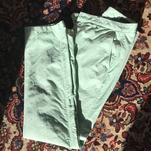 Bonobos Chinos Lime Green with floral pockets
